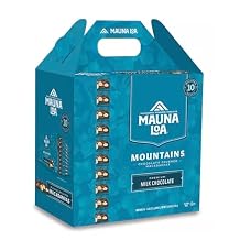 Mauna Loa Mountains Milk Chocolate Covered Macadamia Nuts, 15-Count, 5-Ounce package Pack of 12