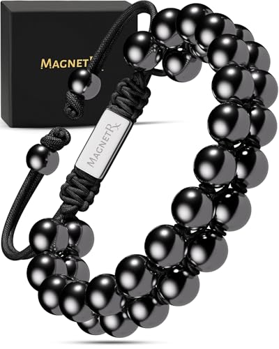 MagnetRX&reg; Magnetic Hematite Bracelet &ndash; MAX Strength...