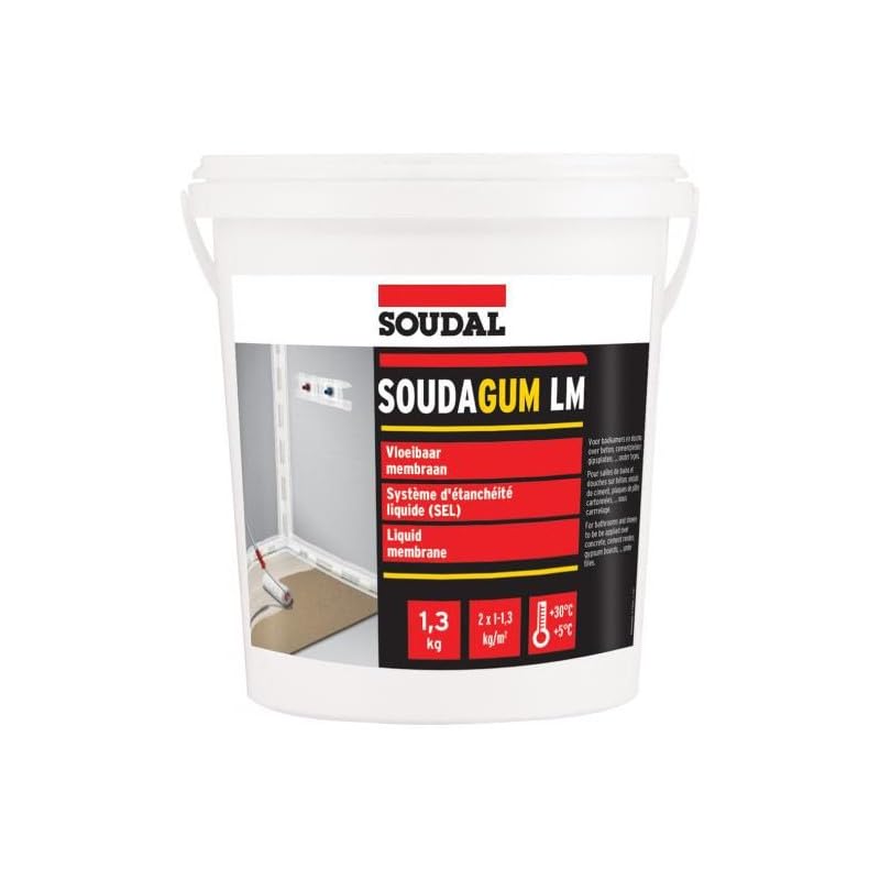 Soudagum LM - Membrana impermeabilizzante Soudal 4 kg