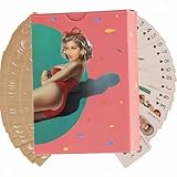 jccsy Adult Cartoons Poker Anime Girl Deck 54 Cards All Different Sexy Lady Playing Cards Retro Vintage Pinup Girls Playing Cards for Adult