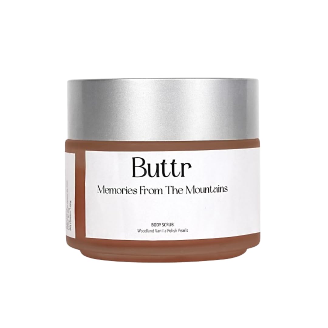 Buttr Vanilla & Honey Body Scrub with Kojic Acid and Shea Butter for Smooth Even Skin-image-29