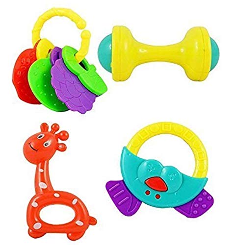 Image of 22 Piece Set - New Born Baby Gift Set for 0-6 Month Baby (Clothes, Napkin, Socks and Toys) (22 Pieces Pack)