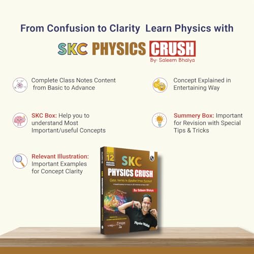 Image of PW SKC Physics Crush Class 12 (English Edition) Handwritten Format Notes By Saleem Sir For JEE and NEET Exams | From Basic to JEE Advanced via JEE / NEET