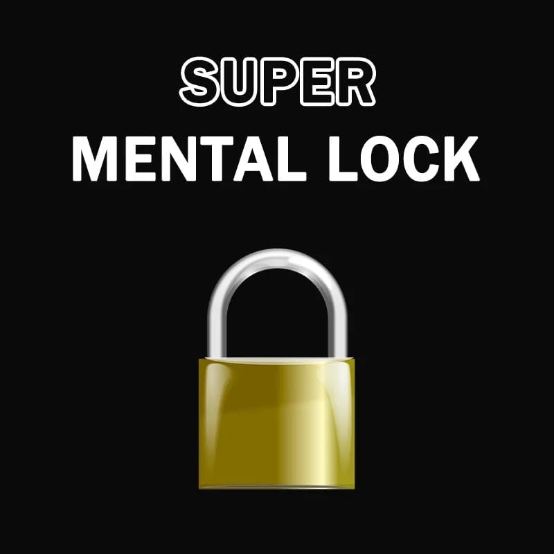 SUMAG Super Mental Lock Magic Tricks Predict The Corret Key to Open The Lock Prediction Magic Props Close-up Illusions Mental Gimmicks for Magicians