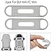 Produktbild 2er Pack Propeller Stabilisator, Silikon Propeller Transport Clip Protector Kompatibel mit DJI MAVIC Mini Drone, Blade Fixed Strap Schutz Guard, Propeller Halter(Grau)