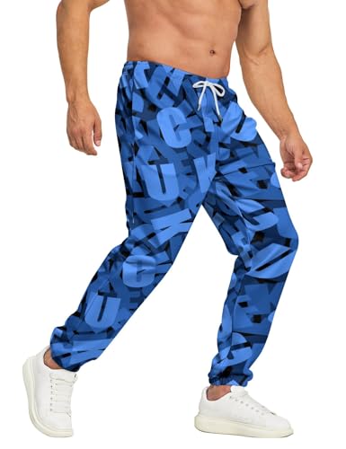 Men's Sweatpants Jogger Pants Athletic Trousers Casual Track Pants with Pockets for Men3