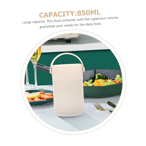 Recipiente térmico para alimentos portátil que conserva tu comida caliente en cualquier lugar. 4