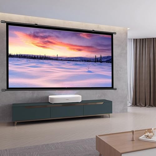 Pantalla manual para proyector 4:3 72 pulgadas miniatura 5