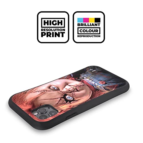 Head Case Designs Officially Licensed Bride Of Chucky Doll Key Art Hybrid Case Compatible With Apple Iphone 12 / Iphone 12 Pro #TOP1
