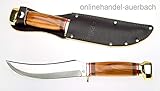 Grifflänge: 124 mm Linder REHWAPPEN Skinner, C60 Carbon, Pflaumenholz, Messing 15 cm