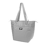 IGLOO Mini Cool Bag Print Essential Grey - Ideal for Frozen Meals, Snacks and Drinks Foldable