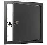 FEINZ Revisionsklappe Metall 50x50 Schlüsselverschluss Wartungsklappe - Zugangsklappe - Inspektionsklappe - Revisionstür - Revisionsöffnung - Abdeckung - Sanitärklappe - Techniköffnung Schutz