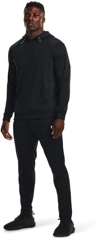 Under Armour Fleece Storm Mens Hoodie L Black-white