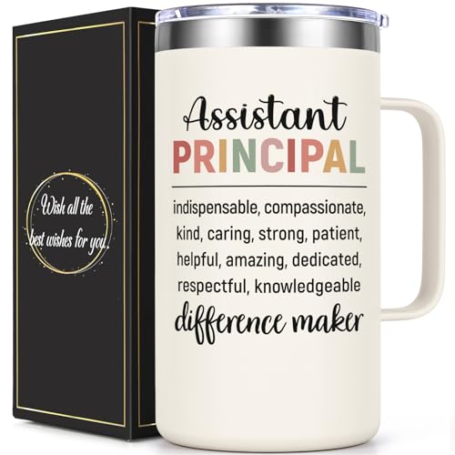 Lifecapido Assistant Principal Appreciation Gifts, 20oz