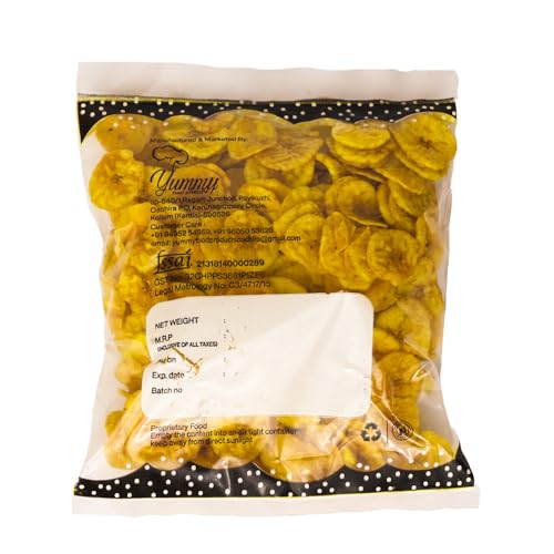Image of Varavu Home Made Kerala Banana Chips 400gm (Pack Of 2)