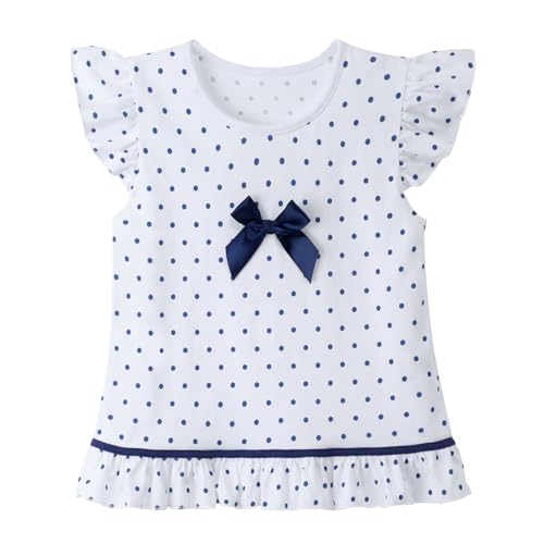 HILEELANG Toddler Girl Easter Outfit Spring Summer Cotton Leggings Pants Tees Shirts Clothing Sets4