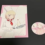 ドカ食い大好き もちづきさん コラボカフェ ポストカード ステッカー セット