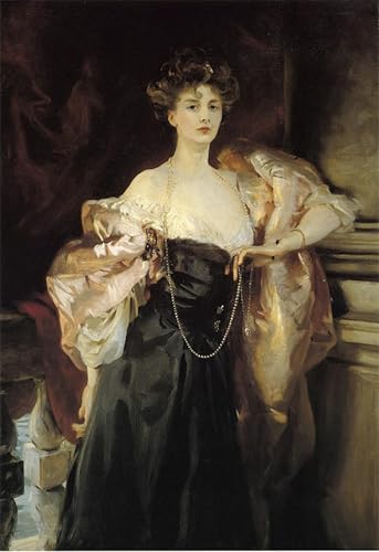 Peinture Poster Graffiti Art Mural Salon : Affiche Portrait Lady Helen Vincent Sargent 60x90