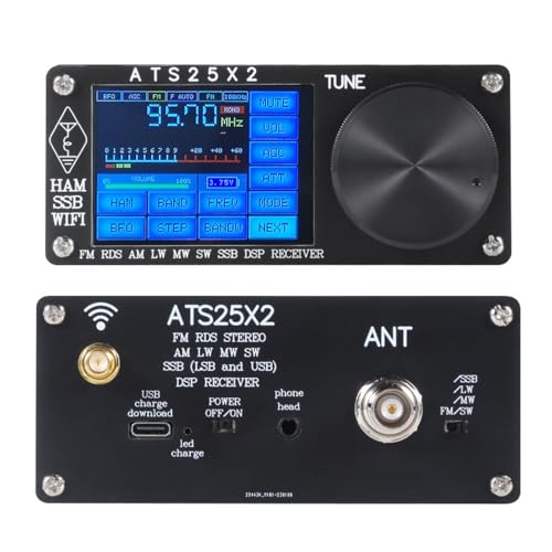 Radio Recepción WiFi Full Banda ATS25X2 Pantalla Táctil miniatura 5
