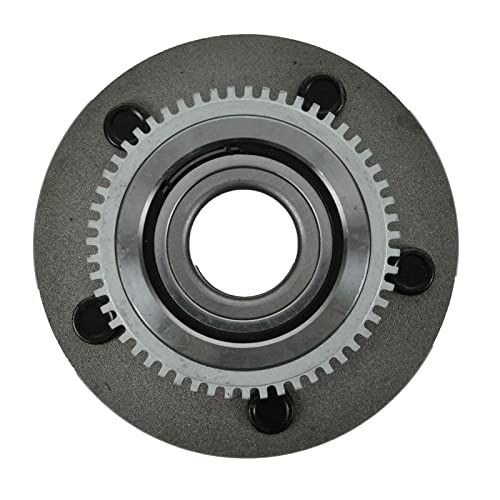 Image of TRQ Front Left and Right Wheel Bearing and Hub Assembly Set 2 Piece Compatible with 2000-2001 Dodge Ram 1500 Rear Wheel Drive