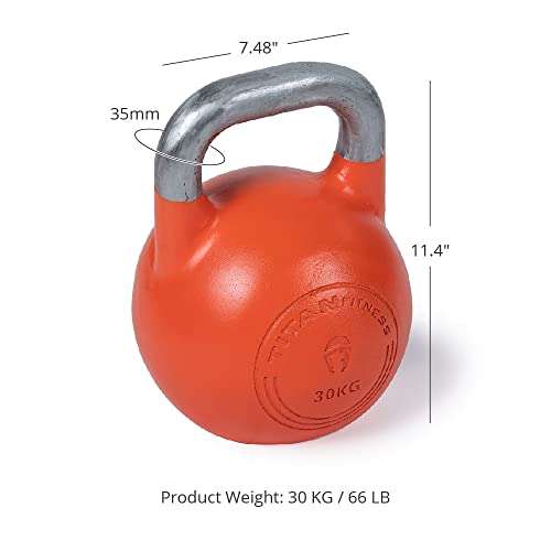 Titan Fitness Competition Style Kettlebell 30 Kg Steel, Workout, Strength, Power #TOP1