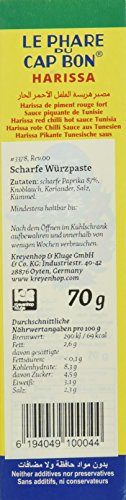 Phare du Cap Bon Harissa de la Tunisie - Le tube de 70g Cover