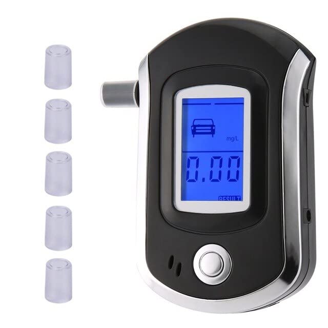 Breath Alcohol Tester AROTEC Digital LCD Breathalyzer Analyzer AT6000