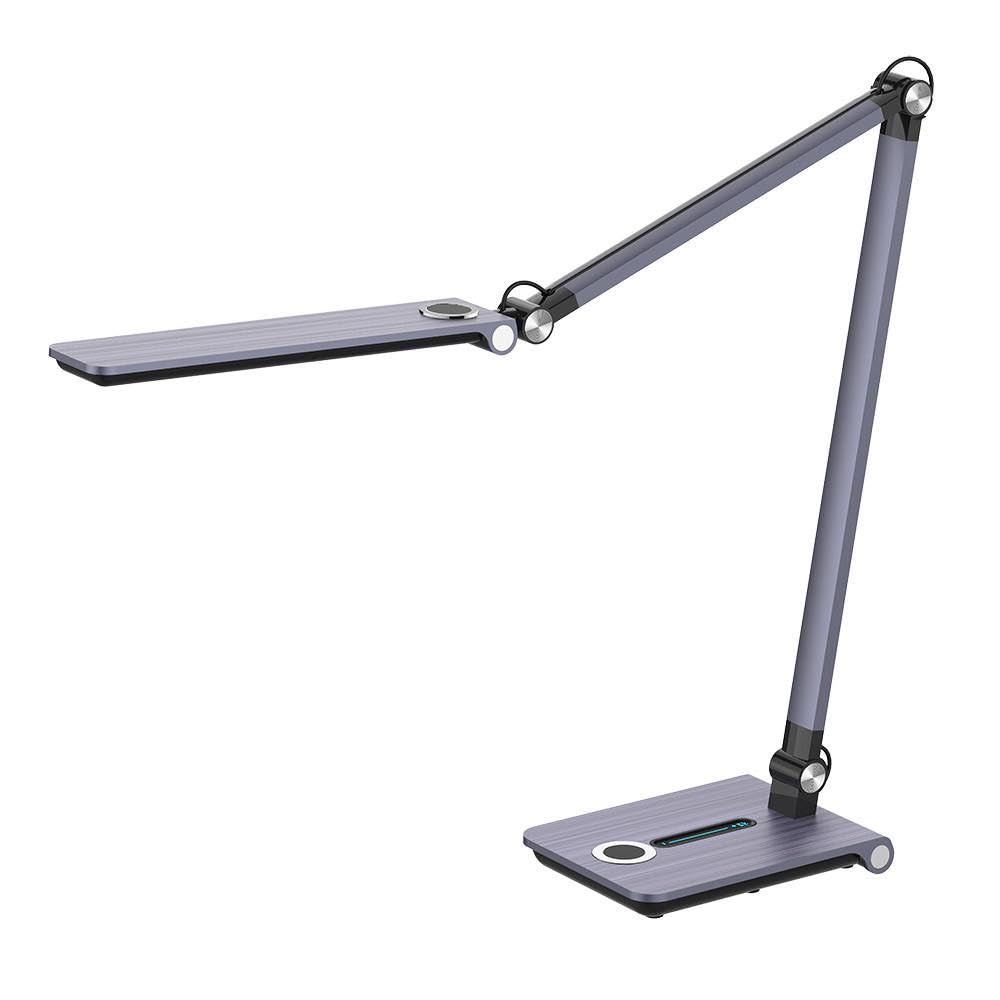 Flexo articulable 10W 800lm 3000-4500-6000K con regulación de intensidad, memoria y orientable, ideal para iluminación en estudios y oficinas.