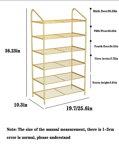 Étagère à chaussures extensible au design métallique soigné et durable
