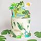 Tourima Dino Torten Deko 4. Geburtstag Junge & Mädchen, Cake Topper Dinosaurier Party Deko, Deko Kindergeburtstag, Dino Geburtstag Deko 4 Jahre, Geburtstagsdeko 4 Jahre Junge & Mädchen