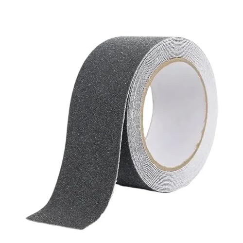 Ruban antidérapant gris idéal pour sécuriser l'escalier de la maison familiale, format 10M x 50MM