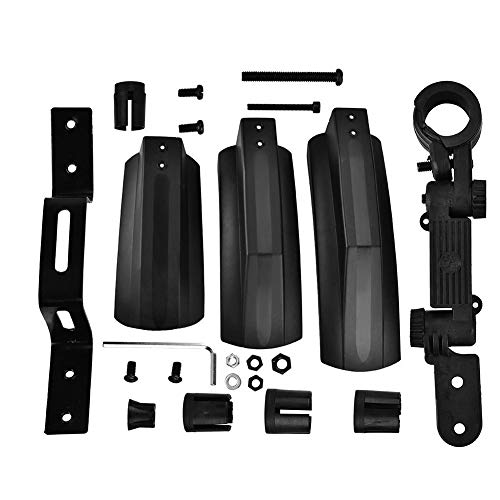 Keenso Parafango per Bicicletta, Parafango Posteriore per Bicicletta Parafango Posteriore Kit parafango per Mountain Bike Super Wide Parafango a sgancio rapido