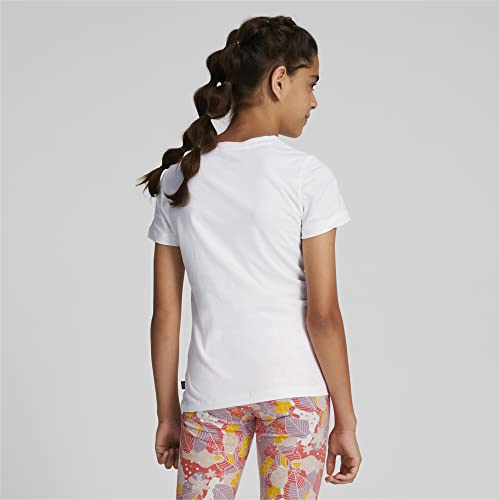 Image of Puma Girl's Solid Regular Fit T Shirt