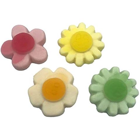 Happy Flowers Sweets Fruit Flavour Gummy Flower Sweet Candy Gummies - 250g 500g 1kg 3kg Bag (500g) Cover