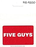 Five Guys Gift Card