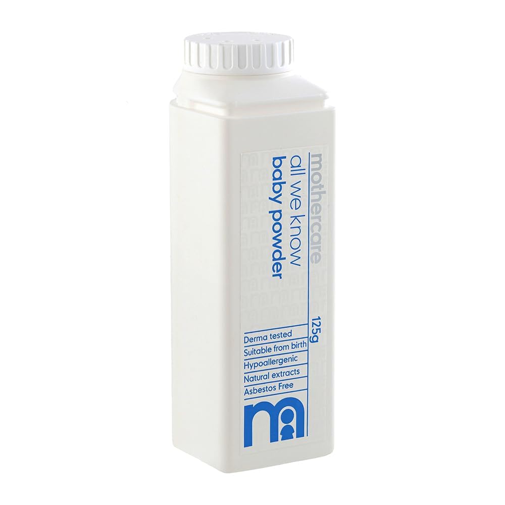 Mothercare Baby Talcum Powder Gentle 125g Pack of 1 | Gentle formula for baby's delicate skin, keeps baby fresh and dry, 125g convenient size-image-22