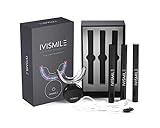  Teeth Whitening Kit, Zahnaufhellung, NEXT GENERATION mit 32 LED!, Zähne bleichen, weisse Zähne, PEROXID FREI Homebleaching