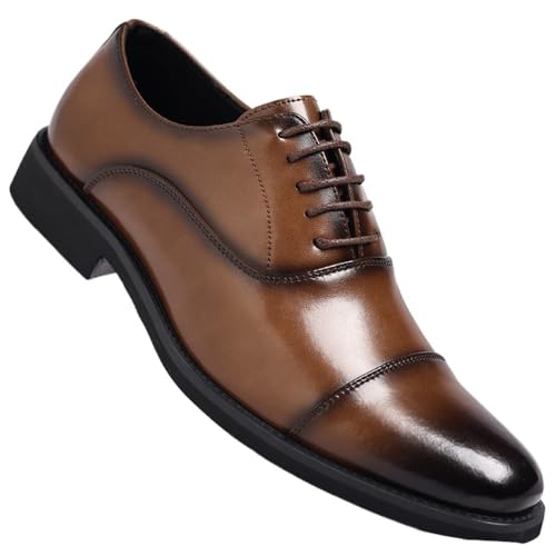 Men's Formal British Style Lace Up Leather Business Dress Shoes Large Size