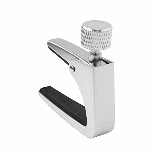 SHUIYUE Arôme AC-11 Guitare Capo en Alliage de Zinc pour Guitares Uniques en Argent,Pince Guitare - Les Beatles, Paul McCartney, John Lennon, RIngo Starr, George Harrison SHUIYUE Arôme AC-11 Guitare Capo en Alliage de Zinc pour Guitares Uniques en Argent,Pince Guitare – Image 3