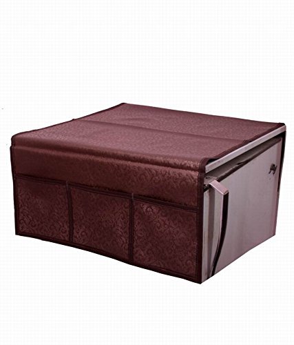 Kuber Industries Maroon Pvc Fridge Top Cover - Standard (Vars00303)