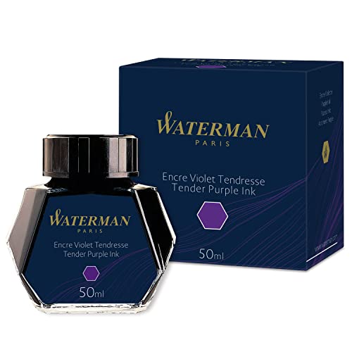 Waterman Fountain Pen Ink | Tender Purple | 50ml Bottle
