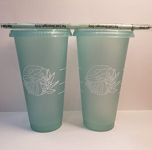 Starbucks 2021 Earth Day 24oz Cold Cup (2 Pack)