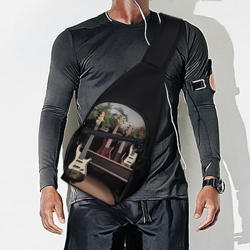 Mochila crossbody deportiva para viajes y senderismo miniatura 7