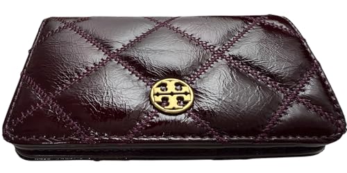 Tory Burch Women's Willa Medium Wallet (Fig Jam)4