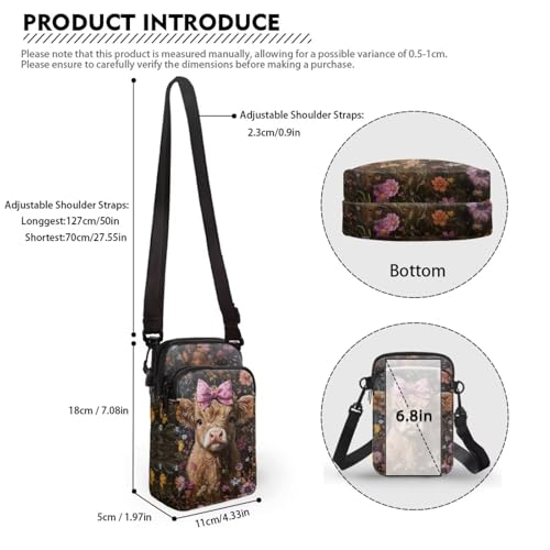Image of Xpyiqun Small Crossbody Bag Women Phone Purses Sling Shoulder Handbag Cross Body Pouch Wallet Bags