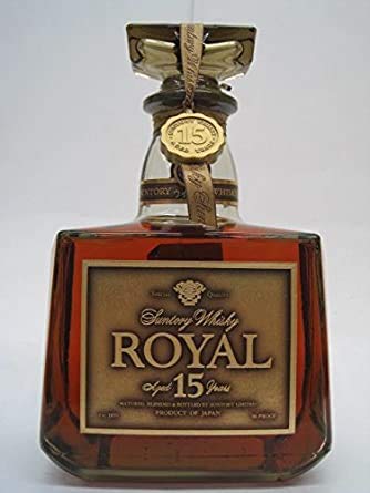 Amazon.co.jp: サントリー ローヤル 15年 ゴールドラベル 43度750ml 箱  