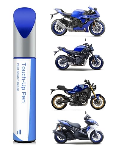 PARTS4EV 0564 Deep Purplish Blue Metallic C/Team Blue - Kit de reparación de pintura de motocicleta para Yamaha - Color exacto de la pintura