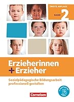 Erzieherinnen + Erzieher. Band 2 - Professionelles Handeln im sozialpädagogischen Berufsfeld: Fachbuch. Mit PagePlayer-App 3064519093 Book Cover