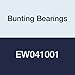 Bunting Bearings EW041001 Thrust Washers, Powdered Metal, SAE 841, 1/4" Bore x 5/8" OD x 1/16" Thickness (Pack of 3)