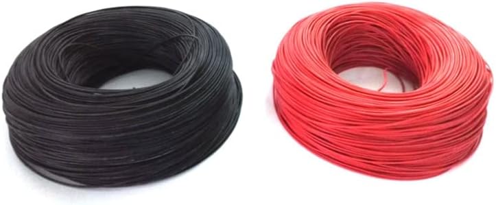 22 # Alambre de silicona 328.1 ftlote 22 AWG Alambres de gel de sílice 22AWG Construcción de conductores Cable de cobre estañado de alta temperatura